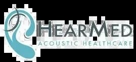 HearMed Acoustic Healthcare logo with ear icon and company name